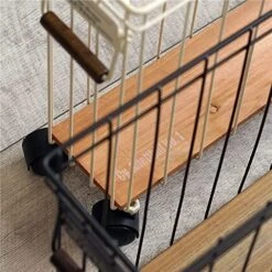 ARWANG Hampers For Laundry, Magazine Storage Basket Narrow Cabinet Floor Basket Gap Storage Rack Sundries Storage Basket Rectangle (Color : White) -GENERIC Shop 513iI8atqFL 1