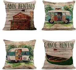 Rouihot Set Of 4 Linen Throw Pillow Covers 18x18 Inch Vintage Halloween Scaredy Cats Pumpkins Skeletons Home Decor Pillowcase Square Cushion Covers For Sofa Bed Couch 23 Rouihot Set Of 4 Linen Throw Pillow Covers 18x18 Inch Vintage Halloween Scaredy Cats Pumpkins Skeletons Home Decor Pillowcase Square Cushion Covers For Sofa Bed Couch -GENERIC Shop 513pQs0jZNL. AC 1