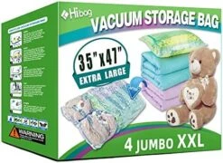 XXL Jumbo 47''X35'' Vacuum Storage Space Saver Bags Extra Large For Blanket, Bedding, Comforters And Huge Stuffed Toy (4 Pack), Clear 23 XXL Jumbo 47''X35'' Vacuum Storage Space Saver Bags Extra Large For Blanket, Bedding, Comforters And Huge Stuffed Toy (4 Pack), Clear -GENERIC Shop 514wfYYWGL. AC