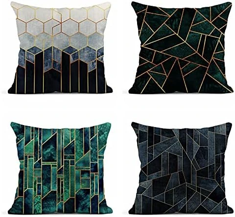 Rouihot Set Of 4 Linen Throw Pillow Covers 18x18 Inch Vintage Halloween Scaredy Cats Pumpkins Skeletons Home Decor Pillowcase Square Cushion Covers For Sofa Bed Couch 15 Rouihot Set Of 4 Linen Throw Pillow Covers 18x18 Inch Vintage Halloween Scaredy Cats Pumpkins Skeletons Home Decor Pillowcase Square Cushion Covers For Sofa Bed Couch - Image 15