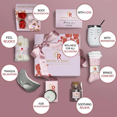 Get Well Gifts For Women After Surgery, 14 PCS Self-Care Package- Unique Sympathy Gift Baskets With Coffee Tumbler, Thinking Of You Gifts For Women- Inspirational Gifts For Mom, Friends, Sister & Teacher 2 Get Well Gifts For Women After Surgery, 14 PCS Self-Care Package- Unique Sympathy Gift Baskets With Coffee Tumbler, Thinking Of You Gifts For Women- Inspirational Gifts For Mom, Friends, Sister & Teacher - Image 2