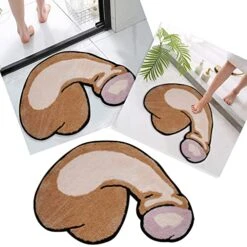 RYGHEWE Cute Creative Shape Doormat For The Front Door - Anti Slip Water Absorption Bathroom Mats - Front Door Mat Carpet Floor Rug -GENERIC Shop 517kYalt1xL