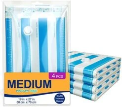 VMSTR Vacuum Storage Bags With Electric Pump - Vacuum Sealer Bags(4Jumbo/3Large/3Medium), Travel Luggage Packing For Clothes And Clothing, Vacuum Seal Bags For Bedding, Comforters, Duvets, Blankets, Pillow -GENERIC Shop 517orx8FxCL. AC