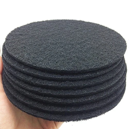 7.25inch Kitchen Compost Bin Charcoal Filter Replacements, Compost Pail Replacement Carbon Filters 7.25 Inch, Round 2 7.25inch Kitchen Compost Bin Charcoal Filter Replacements, Compost Pail Replacement Carbon Filters 7.25 Inch, Round - Image 2