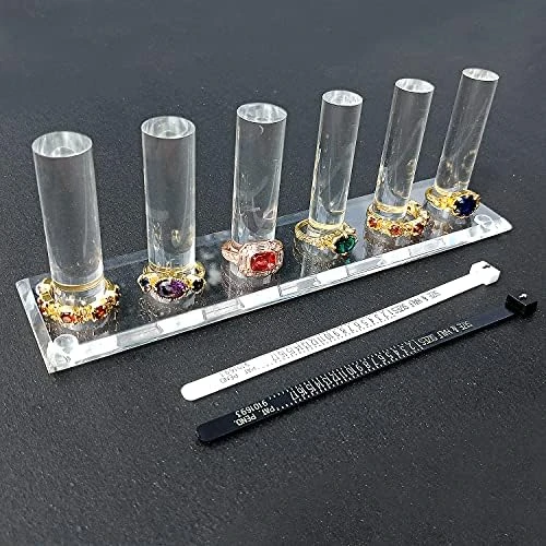 2 PCs Hand Ring Holder Jewelry Stand, Ring Storage Holder Jewelry Display Stands Crystal Clear Acrylic Finger Ring Jewelry Ring/Wedding Ring Display Support Holder Decorative For Women Girls Room, Clear 2PCs 8 2 PCs Hand Ring Holder Jewelry Stand, Ring Storage Holder Jewelry Display Stands Crystal Clear Acrylic Finger Ring Jewelry Ring/Wedding Ring Display Support Holder Decorative For Women Girls Room, Clear 2PCs - Image 8