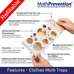 MothPrevention Clothes Moth Killer Kit | Including Clothes Moth Traps - Moth Pheromone Traps For House And 6 Months Protection For Closet Clothing! | Professional Grade 8 MothPrevention Clothes Moth Killer Kit | Including Clothes Moth Traps - Moth Pheromone Traps For House And 6 Months Protection For Closet Clothing! | Professional Grade -GENERIC Shop 51C8XvCogjL
