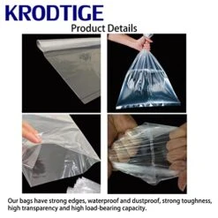 10 Pack 40x60 Inches 2Mil Extra Large Clear Plastic Storage Bags, Clear Giant Jumbo Poly Storage Bags Perfect For Moving Protection And Long Term Storage Multipurpose Large Items, As Suitcase, Chair, Kids Bike, And More,Dustproof Moistureproof Reusable(10 Bags +10 Ties) -GENERIC Shop 51DbHzibpNL