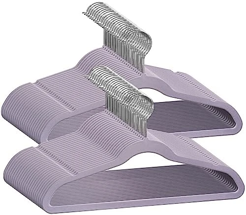 TechZoo 50 Premium Kids Velvet Hangers - 14" Inch Non-Slip Kids Hangers - Ultra Slim Space Saving Children Hangers - 360°Swivel Hook, Strong & Durable Kids & Preteen Hangers - Pink 11 TechZoo 50 Premium Kids Velvet Hangers - 14" Inch Non-Slip Kids Hangers - Ultra Slim Space Saving Children Hangers - 360°Swivel Hook, Strong & Durable Kids & Preteen Hangers - Pink - Image 11