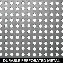 MDesign Large Metal Raised Closet Storage Shelf Organizer For Bedrooms, Bathrooms, Living Room Organization - Holds Clothes, Shoes, Jeans - Concerto Collection - 2 Pack - Graphite/Dark Gray -GENERIC Shop 51EKB8vogAL