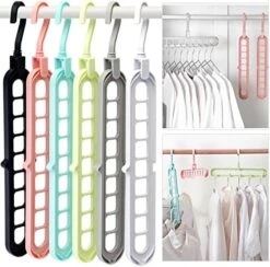Closet Organizers And Storage,College Dorm Room Essentials,Pack Of 10 Multifunctional Closet Organizer Magic Space Saving Hangers -GENERIC Shop 51F0YglHepL. AC