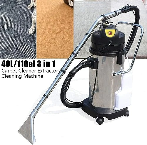 40L/10.5Gal Commercial Carpet Cleaning Machine, 3 In 1 Carpet Extractor For Car Detailing, Portable Wet Dry Vacuum Cleaner, Sofa Curtains Carpet Cleaning For Carpet And Hard Floor 3 40L/10.5Gal Commercial Carpet Cleaning Machine, 3 In 1 Carpet Extractor For Car Detailing, Portable Wet Dry Vacuum Cleaner, Sofa Curtains Carpet Cleaning For Carpet And Hard Floor - Image 3
