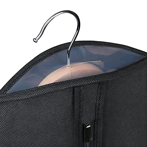 Zilink Garment Bag Suit Bags For Storage And Travel 43"/50" Suit Cover For Closet With ID Card Holder For Suit T-Shirt Coat Jacket Dresses (Set Of 5) 2 Zilink Garment Bag Suit Bags For Storage And Travel 43"/50" Suit Cover For Closet With ID Card Holder For Suit T-Shirt Coat Jacket Dresses (Set Of 5) - Image 2