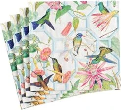 Hummingbird Trellis Paper Cocktail Napkins - 20 Per Package -GENERIC Shop 51H5StMHO6L. AC 2