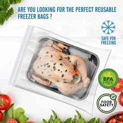 Extra Large Jumbo Size Clear Zipper Storage Bags, Huge 5 Gallon BIG Zip & Lock Resealable Bags, For Food Storage, Freezer, Meat, Home Organization (49 Bags) 10 Extra Large Jumbo Size Clear Zipper Storage Bags, Huge 5 Gallon BIG Zip & Lock Resealable Bags, For Food Storage, Freezer, Meat, Home Organization (49 Bags) -GENERIC Shop 51I3QxBkrqL