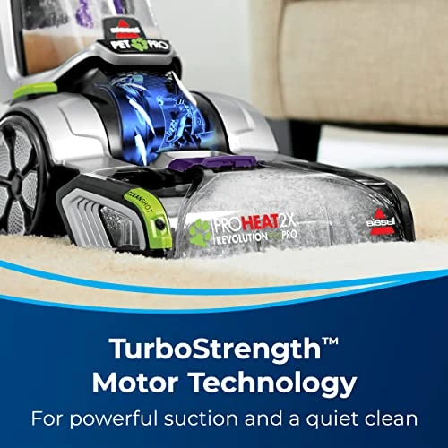 BISSELL ProHeat 2X Revolution Pet Pro Plus, 3588F, Upright Deep Cleaner 2 BISSELL ProHeat 2X Revolution Pet Pro Plus, 3588F, Upright Deep Cleaner - Image 2