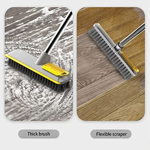 Onlyliua Floor Scrub Brush With Long Handle, 2 In 1 Scrape And Brush, Floor Scrub Brush Long Handle Brush Tub And Tile Brush Bathroom Cleaning For Cleaning Bathroom, Patio, Kitchen 4 Onlyliua Floor Scrub Brush With Long Handle, 2 In 1 Scrape And Brush, Floor Scrub Brush Long Handle Brush Tub And Tile Brush Bathroom Cleaning For Cleaning Bathroom, Patio, Kitchen - Image 4