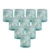 Kate Aspen Tea Light Holder- 24PCS- Vintage Blue Glass Tealight Candle Holders, Perfect Favors Decoration For Wedding, Bachelorette, Bridal Shower