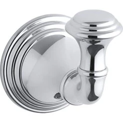 OHLER 10555-CP Devonshire Robe Hook, Polished Chrome