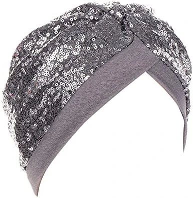 Women Muslim Turban Hat Bow Tie Sequins Bonnet Head Scarf Cap Cancer Chemo Pre Tied Headwraps Hats (Multicolor, One Size) 6 Women Muslim Turban Hat Bow Tie Sequins Bonnet Head Scarf Cap Cancer Chemo Pre Tied Headwraps Hats (Multicolor, One Size) - Image 6