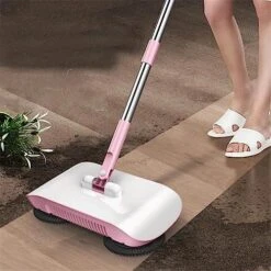 GENERIC Practical Dust Cleaner Dust Mop Hand Push Sweeper Home Sweeping Mopping Machine Vacuum Cleaner For Home Use