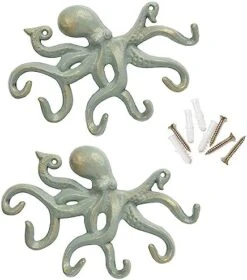ChasBete Key Holder For Wall, Octopus Coat Hooks Wall Mounted Towel Hooks, Heavy Duty Wall Hooks Decorative With 6 Arms 21 ChasBete Key Holder For Wall, Octopus Coat Hooks Wall Mounted Towel Hooks, Heavy Duty Wall Hooks Decorative With 6 Arms -GENERIC Shop 51LdWycUPpL. AC
