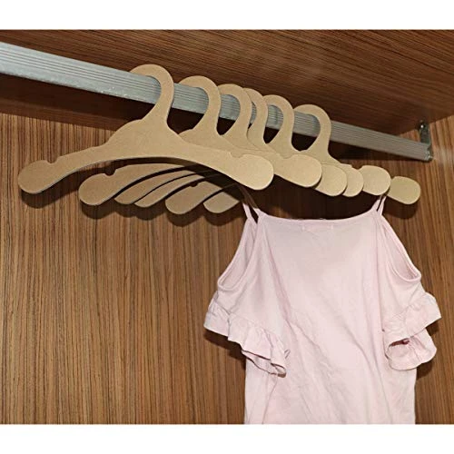 Cardboard Hangers, Environmentally Friendly Cardboard Hangers Baby, 50 Pieces Of Baby Hangers, Durable, Wooden Baby Hangers Suitable For Baby Clothes Drying Storage 5 Cardboard Hangers, Environmentally Friendly Cardboard Hangers Baby, 50 Pieces Of Baby Hangers, Durable, Wooden Baby Hangers Suitable For Baby Clothes Drying Storage - Image 5