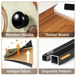 AOPSEN Tall Dressers For Bedroom With 8 Drawers, Storage Drawer Unit For Closet, Fabric Organizer Chest Of Drawers For Kids, Living Room, Nursery, Steel Frame, Wood Top -GENERIC Shop 51ODN2F7qfL