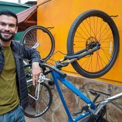 HUPBIPY 12 Pack Garage Bike Hooks Heavy Duty Ceiling Hooks With Non Slip Coating Utility Tool Hanger For Garage Walls And Pendant Lights Hanging Baskets Garden Hose Cords & More -GENERIC Shop 51Qh3ewXhLL