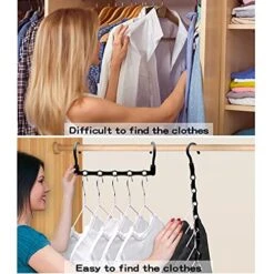 Closet Organizer,12 Pack Stronger Closet Organizers And Storage Clothes Hanger With 5 Holes Closet Storage For Heavy Clothes,College Dorm Room Essentials Magic Closet Organization Space Saving Hangers 10 Closet Organizer,12 Pack Stronger Closet Organizers And Storage Clothes Hanger With 5 Holes Closet Storage For Heavy Clothes,College Dorm Room Essentials Magic Closet Organization Space Saving Hangers -GENERIC Shop 51RkySkLe3S