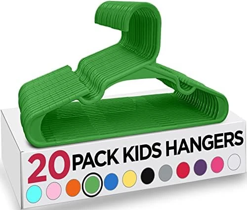 Utopia Home 60 Pack Kids Hangers - 11.5 Inch Plastic Baby Hangers For Closet - Childrens Hangers For Clothes & Infant Hangers For Closet - Ideal For Everyday Standard Use (White) 8 Utopia Home 60 Pack Kids Hangers - 11.5 Inch Plastic Baby Hangers For Closet - Childrens Hangers For Clothes & Infant Hangers For Closet - Ideal For Everyday Standard Use (White) - Image 8