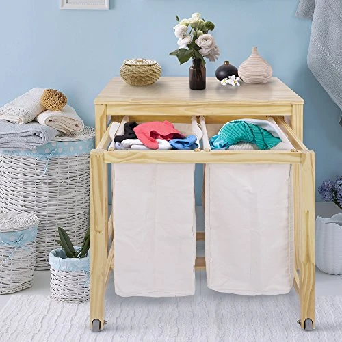 Casual Home Eco Home Laundry Prep Hamper, Natural 2 Casual Home Eco Home Laundry Prep Hamper, Natural - Image 2