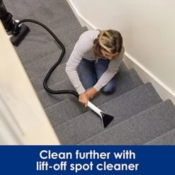 Tineco CARPET ONE PRO Smart Carpet Cleaner Machine, Upholstery Spot Cleaner With LCD Display, Carpet Shampooer Heated Wash, Power Dry, App Connection, Voice Prompts & Odor-Eliminating Cleaning Formula -GENERIC Shop 51TbIZO9JpL