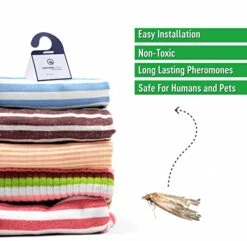 Catcher Labs Moth Traps For Clothes | Moth Traps With Pheromones | Non-Toxic Moth Catcher | Spray & Repellent Alternative (6-Pack) -GENERIC Shop 51UYCarZYAL