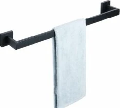 Bath Towel Bars,28 Inch Towel Holder Towel Racks For Bathroom And Lavatory,SUS304 Stainless Steel Hand Towel Hanger Rail Wall Mount,Matte Black -GENERIC Shop 51W06vbb6vL. AC