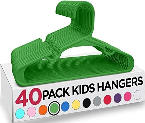 Utopia Home 60 Pack Kids Hangers - 11.5 Inch Plastic Baby Hangers For Closet - Childrens Hangers For Clothes & Infant Hangers For Closet - Ideal For Everyday Standard Use (White) 11 Utopia Home 60 Pack Kids Hangers - 11.5 Inch Plastic Baby Hangers For Closet - Childrens Hangers For Clothes & Infant Hangers For Closet - Ideal For Everyday Standard Use (White) - Image 11