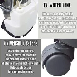 Carpet Cleaner-110V 40L Commercial Upholstery Cleaner Machine 3 In 1 Portable Wet Dry Sofa Curtain Fabric Dust Cleaner With Long Flat/Dry/Water Vacuum Head And Round Brush For Carpet Sofa Curtain -GENERIC Shop 51YGS8ttgQL