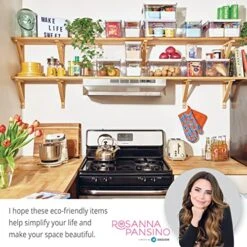 Rosanna Pansino X IDesign Recycled Plastic Kitchen Storage Bins, Includes 1 Large Bin With Lid And 4 Small Bins, Multicolored Bins/Marshmallow Lid, 6” X 12” X 6” 10 Rosanna Pansino X IDesign Recycled Plastic Kitchen Storage Bins, Includes 1 Large Bin With Lid And 4 Small Bins, Multicolored Bins/Marshmallow Lid, 6” X 12” X 6” -GENERIC Shop 51ZejatXZCL