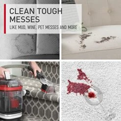 Hoover CleanSlate Plus Carpet & Upholstery Spot Cleaner, Stain Remover, Portable, With Spin Scrub Tool, FH14052, White -GENERIC Shop 51asE14cRTL