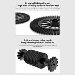 ARMERI 1pc Hand Push Sweeper, 3 In 1 Sweeping Mop Crumb Sweeper, Manual Floor Cleaner, Vacuum Cleaner Home Cleaning Tool For Sweeping Mopping UO-808 -GENERIC Shop 51bD66JnoPL