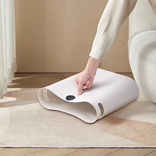 Zaaqii 2.2 Gallon Small Slim White Plastic Trash Can Narrow Covered Garbage Bin For Bathroom Laundry Home Office Kitchen Pack Of 2 5 Zaaqii 2.2 Gallon Small Slim White Plastic Trash Can Narrow Covered Garbage Bin For Bathroom Laundry Home Office Kitchen Pack Of 2 - Image 5