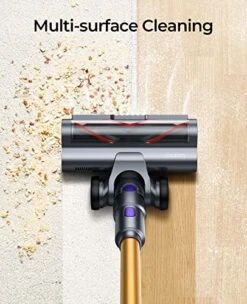 Laresar Cordless Vacuum Cleaner, 400W/33000pa Stick Vacuum Cleaner With Touch Screen, Up To 50 Mins Runtime, Handheld Anti-Tangle Vacuum Cleaner, Edge Cleaning, Pet Hair, Carpet And Hardwood Floor -GENERIC Shop 51d4uk0zPNL