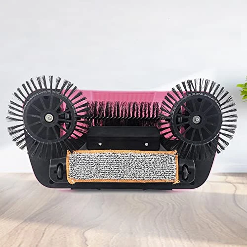 Predolo Household Sweeper Cleaner, Cleaning Tool Floor Dust Sweeper For Carpets, Pink 5 Predolo Household Sweeper Cleaner, Cleaning Tool Floor Dust Sweeper For Carpets, Pink - Image 5