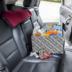 Bankers Box 0035501 Decorative Storage Box With Lids, Black And White, 10 Pack -GENERIC Shop 51dyXFgd43S