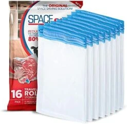 Spacesaver Variety 12pk | Space Saver Vacuum Storage Bags Save 80% Clothes Storage Space - Vacuum Sealer Bags For Comforters, Bedding, Clothing - Compression Seal For Closet Storage - Pump For Travel -GENERIC Shop 51e0NGmEgRL. AC