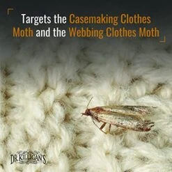Dr. Killigan's Premium Clothing Moth Traps With Pheromones Prime | 6-Pack Non-Toxic Clothes Moth Trap With Lure For Closets & Carpet | Moth Treatment & Prevention | Case Making & Web Spinning (White) 9 Dr. Killigan's Premium Clothing Moth Traps With Pheromones Prime | 6-Pack Non-Toxic Clothes Moth Trap With Lure For Closets & Carpet | Moth Treatment & Prevention | Case Making & Web Spinning (White) -GENERIC Shop 51eplegmRoL 1