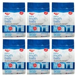 Enoz Para Moth Balls With No Clinging Odor: Kills Clothes Moths, Carpet Beetles, Eggs, And Larvae, Use For Storage, 20 Oz Bag