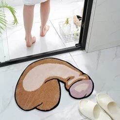 RYGHEWE Cute Creative Shape Doormat For The Front Door - Anti Slip Water Absorption Bathroom Mats - Front Door Mat Carpet Floor Rug -GENERIC Shop 51kLe0xg75L