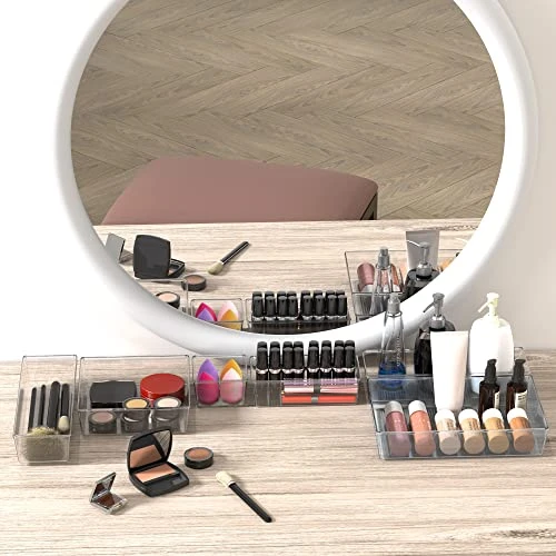 Simple Houseware 20-Pack Clear Plastic Drawer Organizers (6S, 7M, 5L, 1 XL, 1XXL) 4 Simple Houseware 20-Pack Clear Plastic Drawer Organizers (6S, 7M, 5L, 1 XL, 1XXL) - Image 4