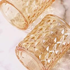 NITIME 12pcs Gold Votive Candle Holders- Tealight Candle Holder For Table Centerpiece, Glass Candle Holder For Wedding Table Decor, Home Decor And Party Decor -GENERIC Shop 51kufPrRz7L