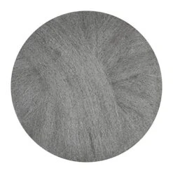 GMT Steel Wool #1 Medium Grade 17" Radial Floor Pads; Case Of 12 Pads; For Cleaning And Dry Scrubbing Wood, Tile, & Granite (120171)